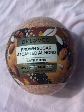 Beloved Brown Sugar & Toasted Almond (Fall Collection) Bath Bomb